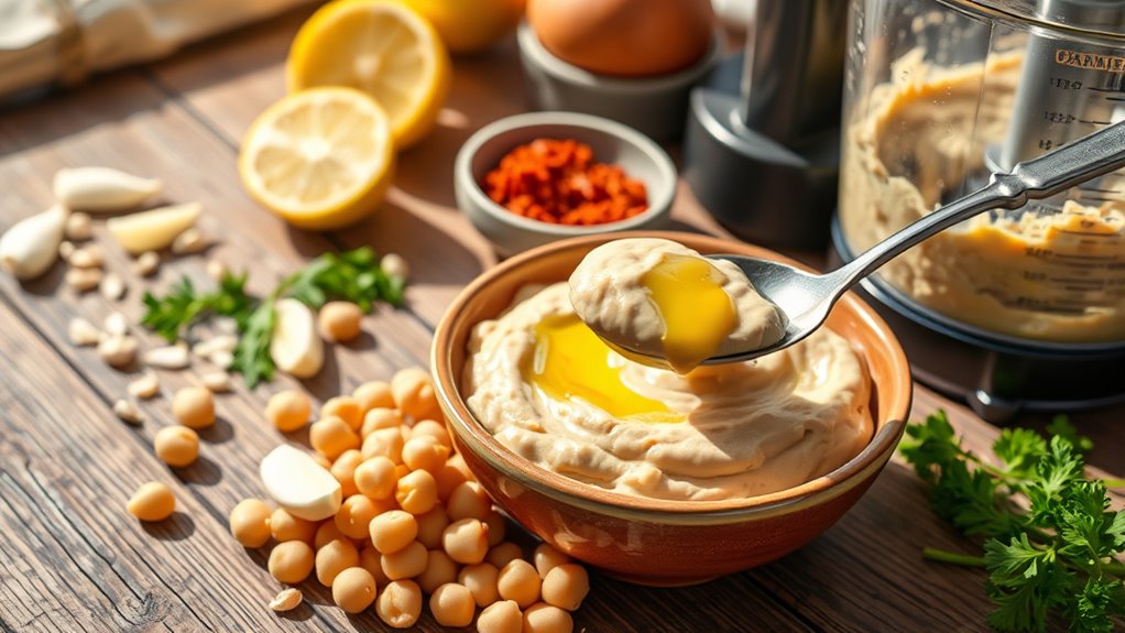 prepare blend season serve