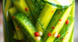 prepare cucumbers and brine