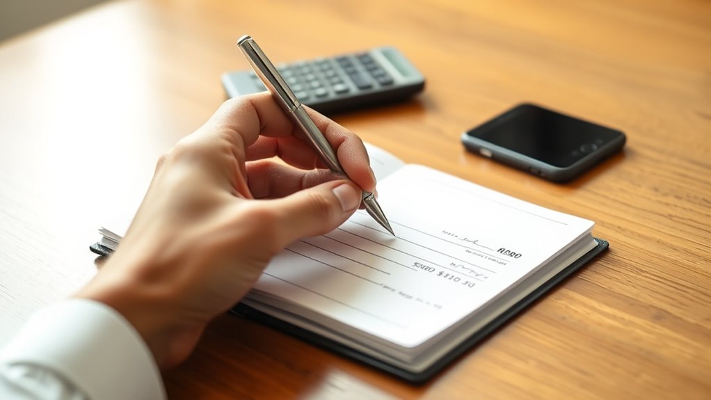 proper check writing etiquette