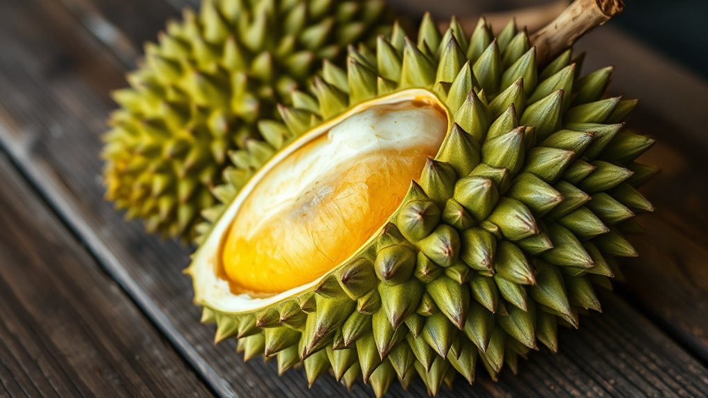 strong pungent fruity aroma