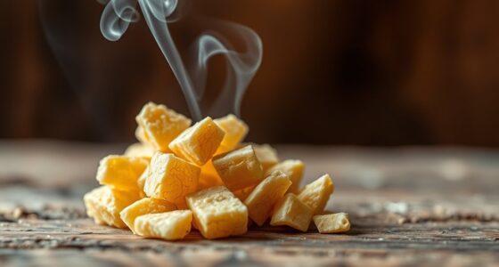 warm spicy woody aroma