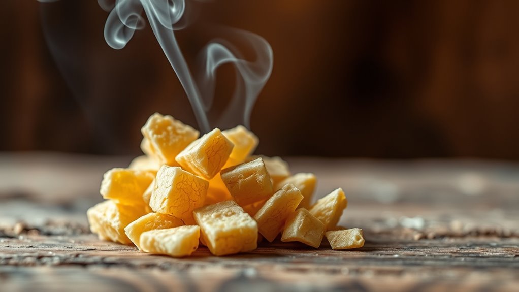 warm spicy woody aroma