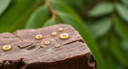 warm woody earthy aroma