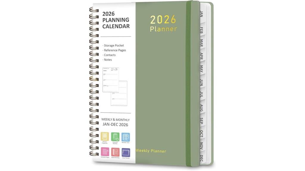 2026 weekly calendar planner