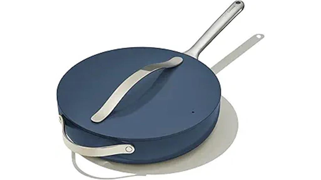 caraway ceramic saut pan