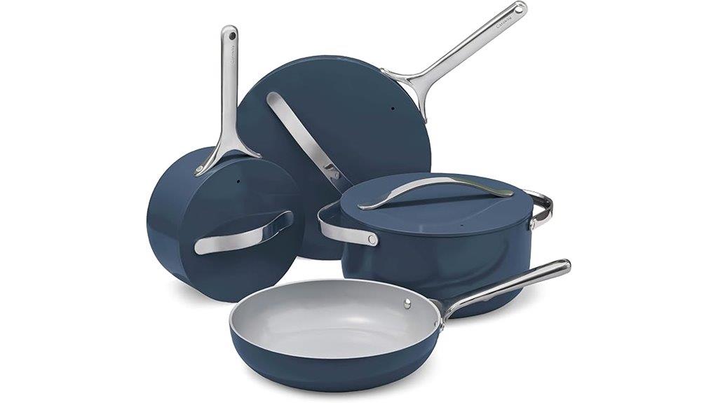 ceramic non stick cookware set