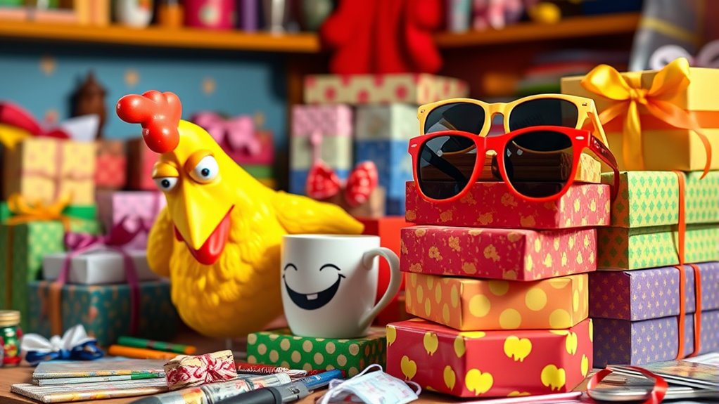 choose appropriate humorous gifts