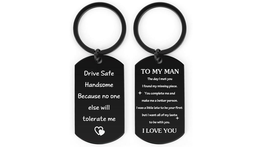 festive men s keychain gift