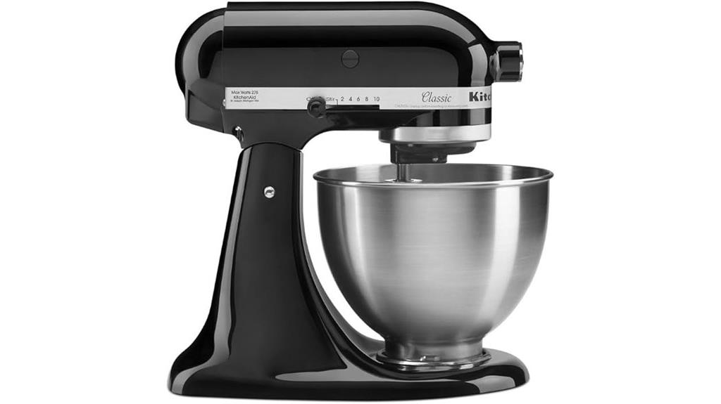 kitchenaid black stand mixer