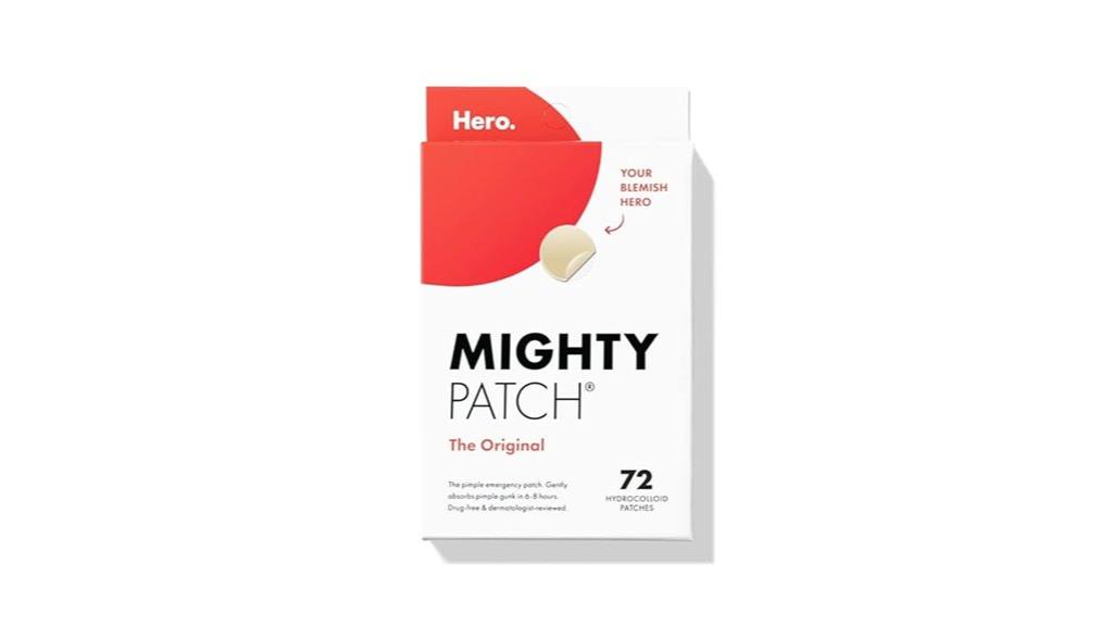 large 72 pack acne patches