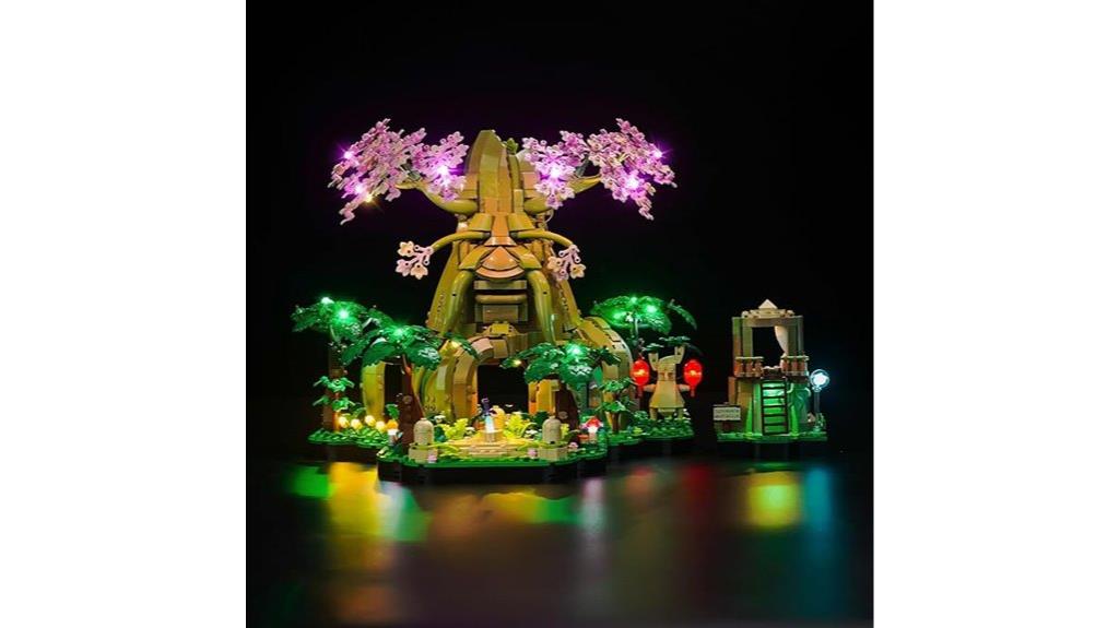 lego zelda tree light