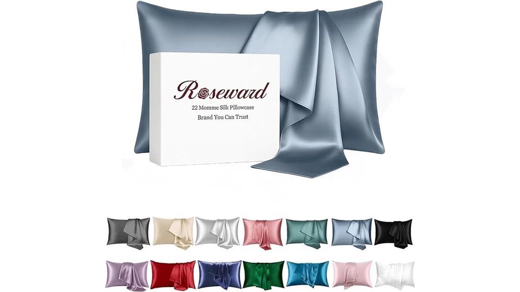 luxurious silk pillowcase