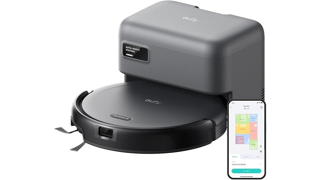 self emptying smart mapping