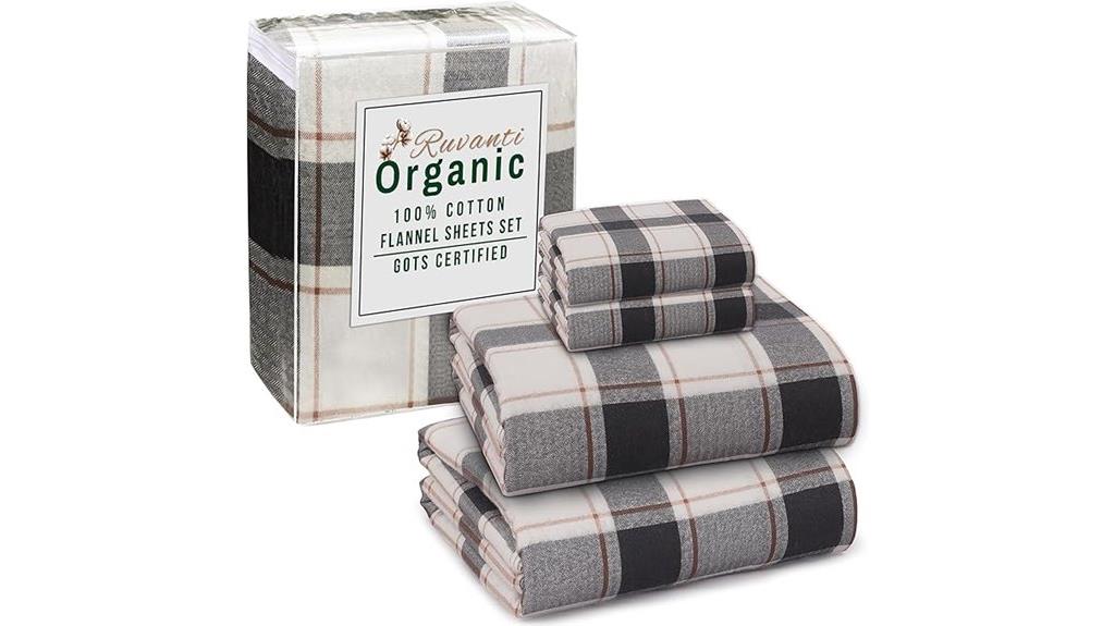 soft queen flannel bedding