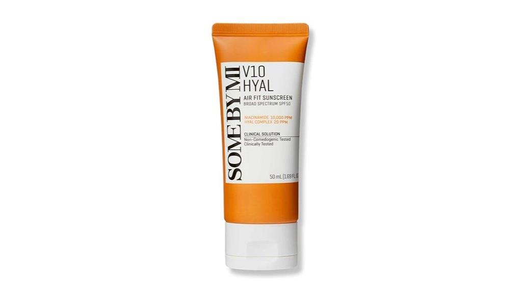sunscreen with hyal air