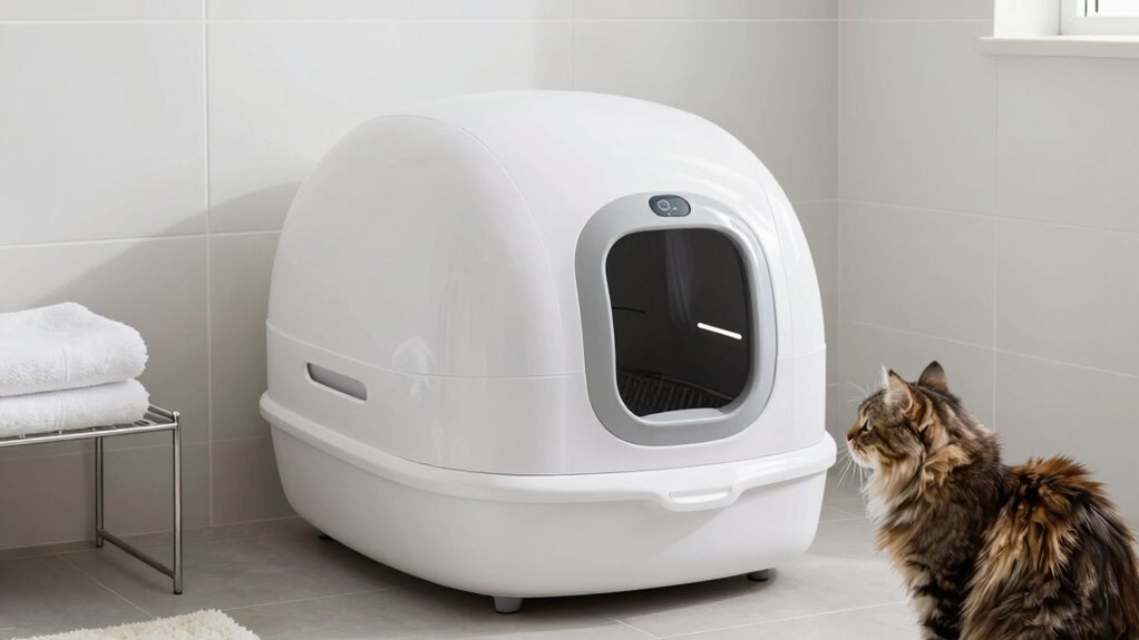 automatic litter box maintenance challenges