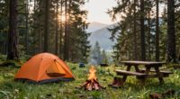 beginning of camping season