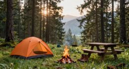 beginning of camping season
