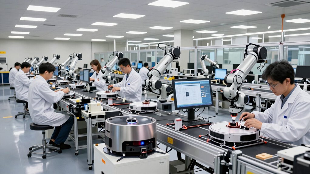 brands manufacturing robotic vacuums