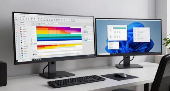 comparison of monitor setups