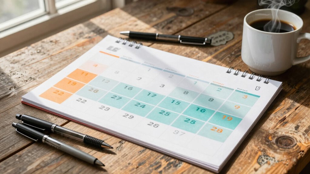 counting weekends for planning