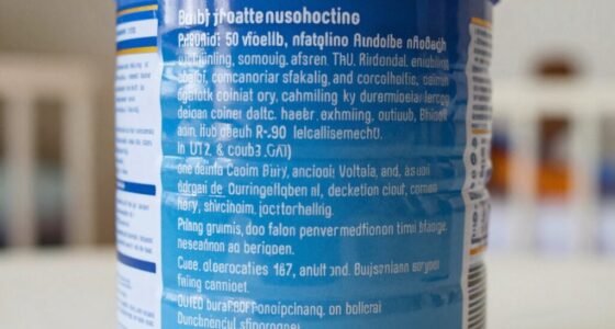 deciphering infant formula labels