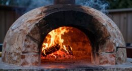 heat retention in pizza ovens
