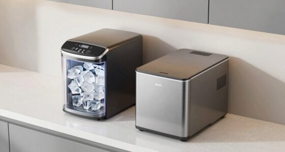 ice maker size comparison