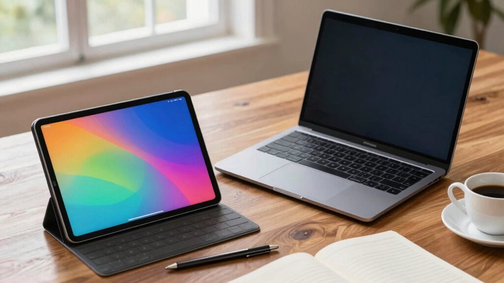 laptop handles more work