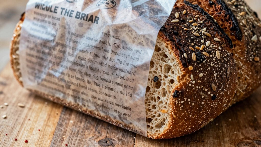 read labels for healthier bread