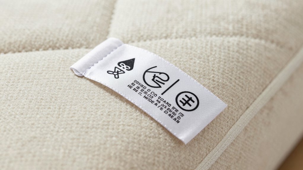 reading mattress tags accurately
