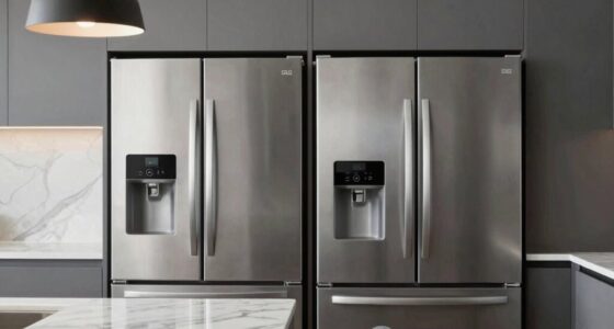 refrigerator depth comparison