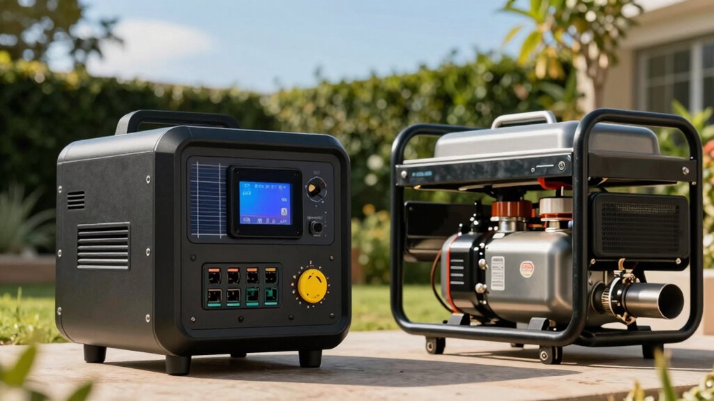 renewable vs fuel powered backup