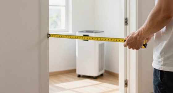 room dimensions for ac