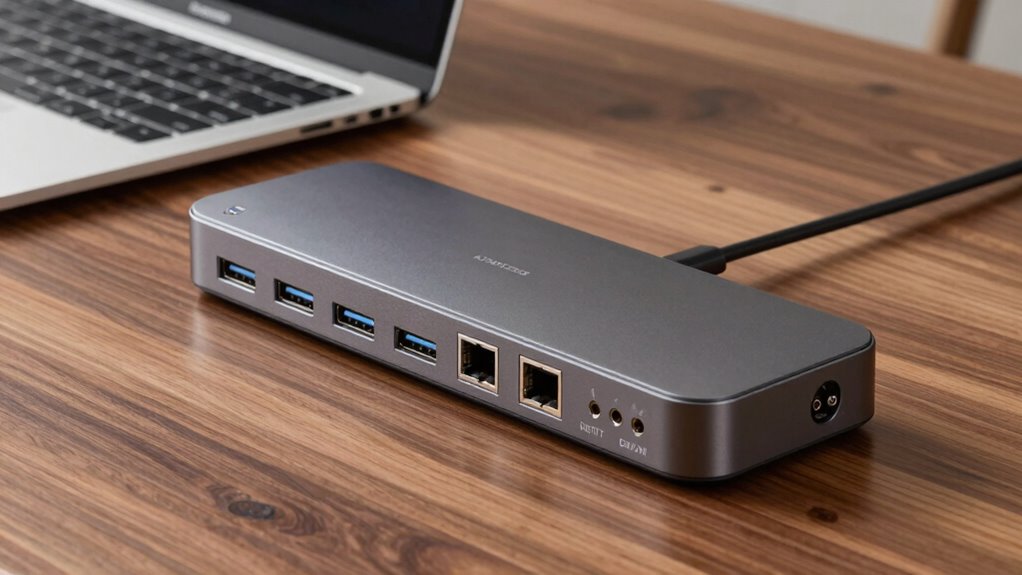 versatile ports and features
