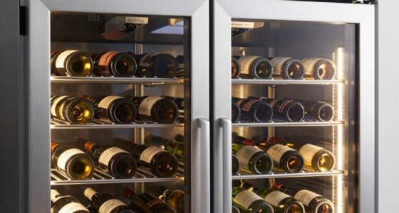 wine storage temperature zones
