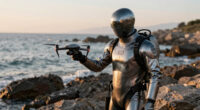 Underwater Suit-wearing Cyborg Insect Capable Of Diving And Terra-aqua Travel
