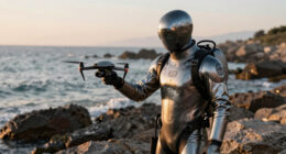 Underwater Suit-wearing Cyborg Insect Capable Of Diving And Terra-aqua Travel