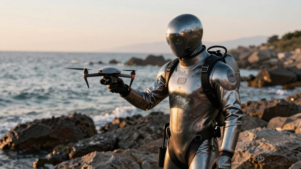 Underwater Suit-wearing Cyborg Insect Capable Of Diving And Terra-aqua Travel
