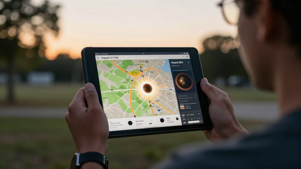 Open-source Interactive Map For The Aug 12 Total Solar Eclipse