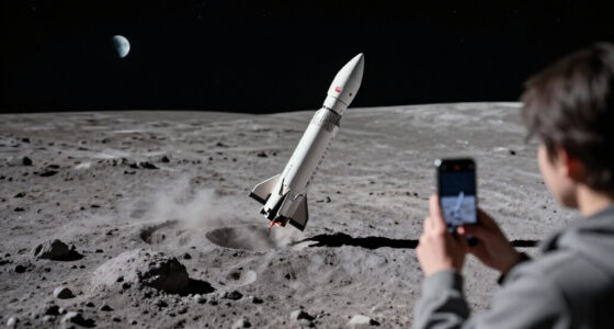 Spacex Rocket Crashes On The Moon