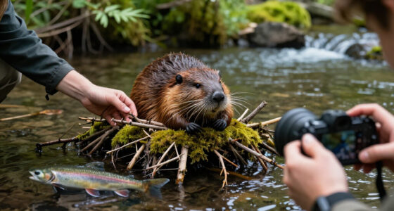 Artificial Beaver Dams Saw Juvenile Coho Salmon Survival Rates Go From 8% To 60%