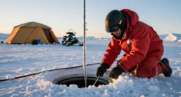 APOD: 2026 October 11 – Ice Fishing For Cosmic Neutrinos
